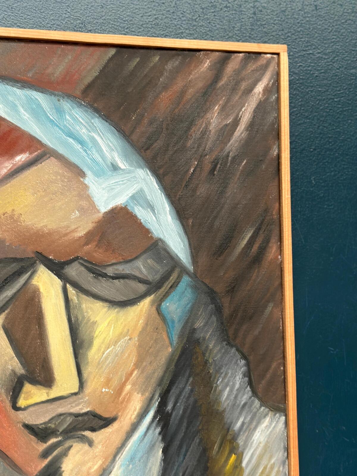 “Cubist Woman Portrait” by Jan Pålsson
