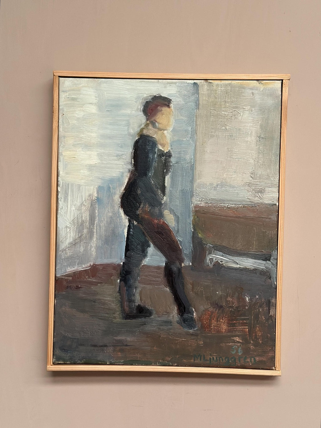 “Dancing Model” by Martin Ljunggren (1930–2008)