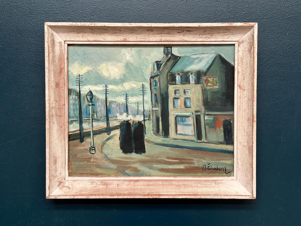 “Figures on Street” by R. Eichburn