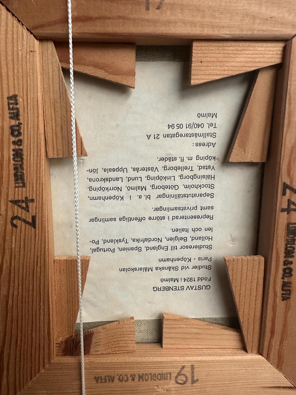 “Coastal Village” by Gustav Tenberg
