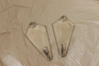 Pair Of Swedish Pewter Sconces By Ystad Tenn