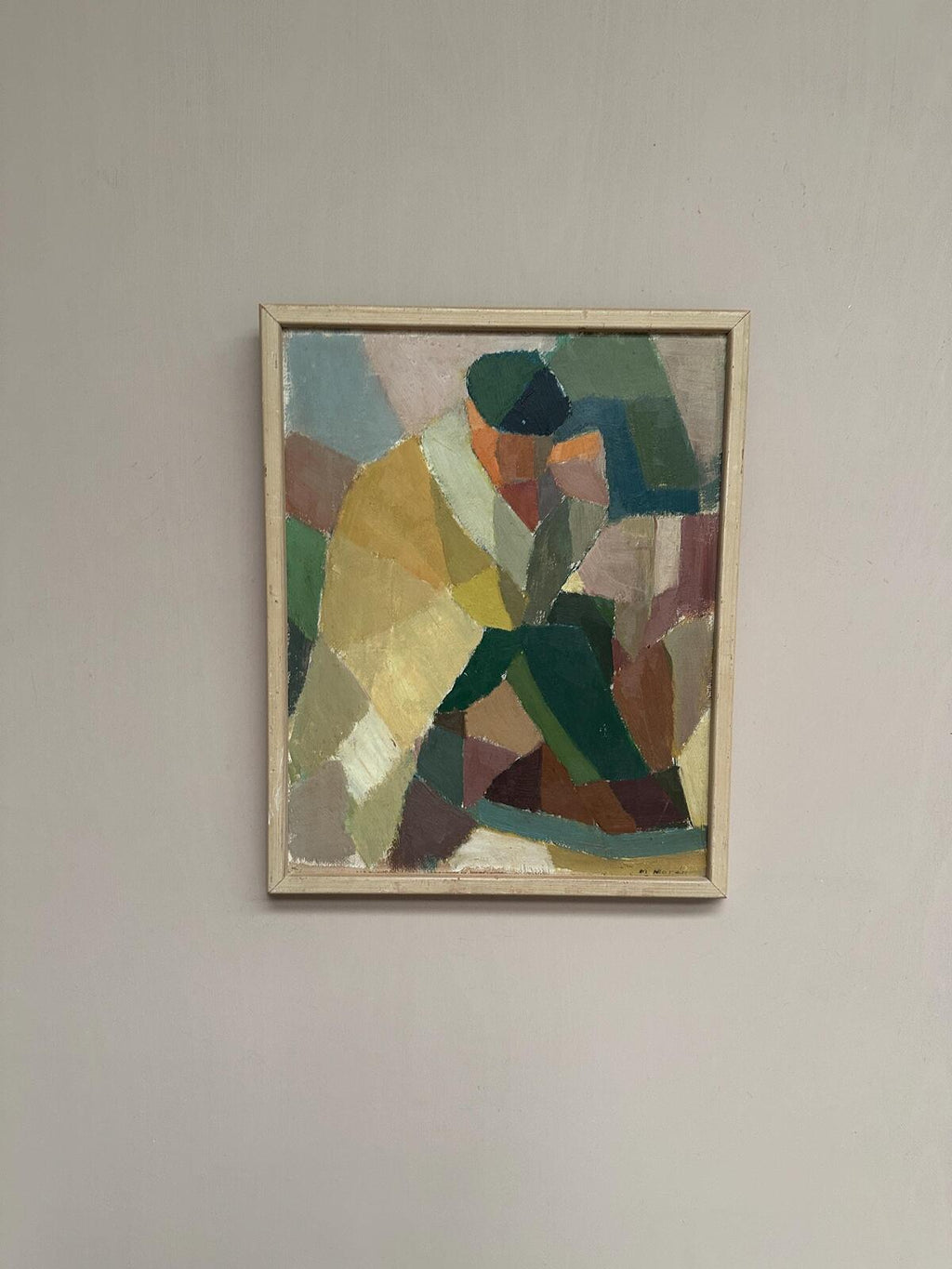 “Cubist Figure” by Martin Norén