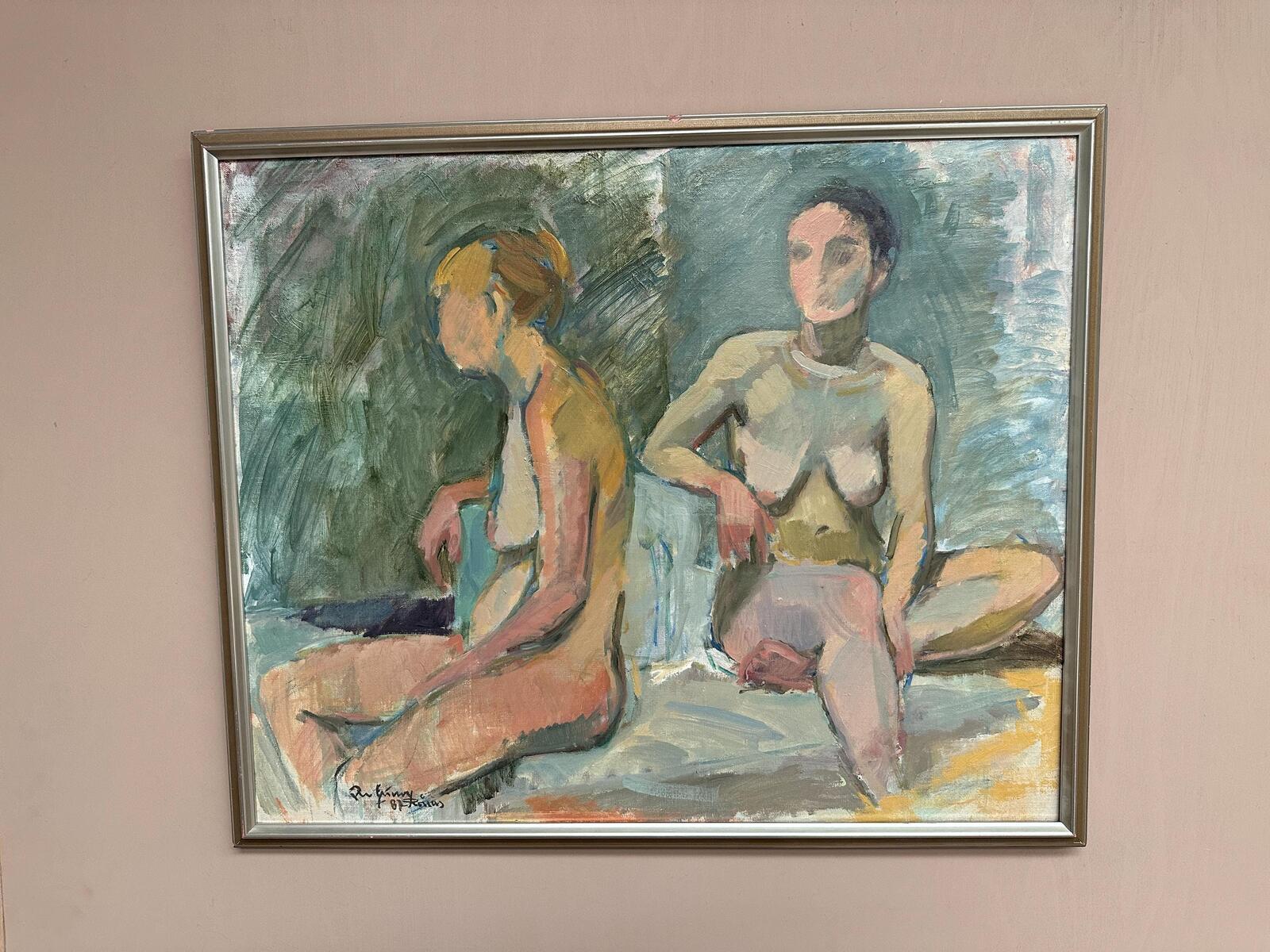 “Two Models”  Dated 1971