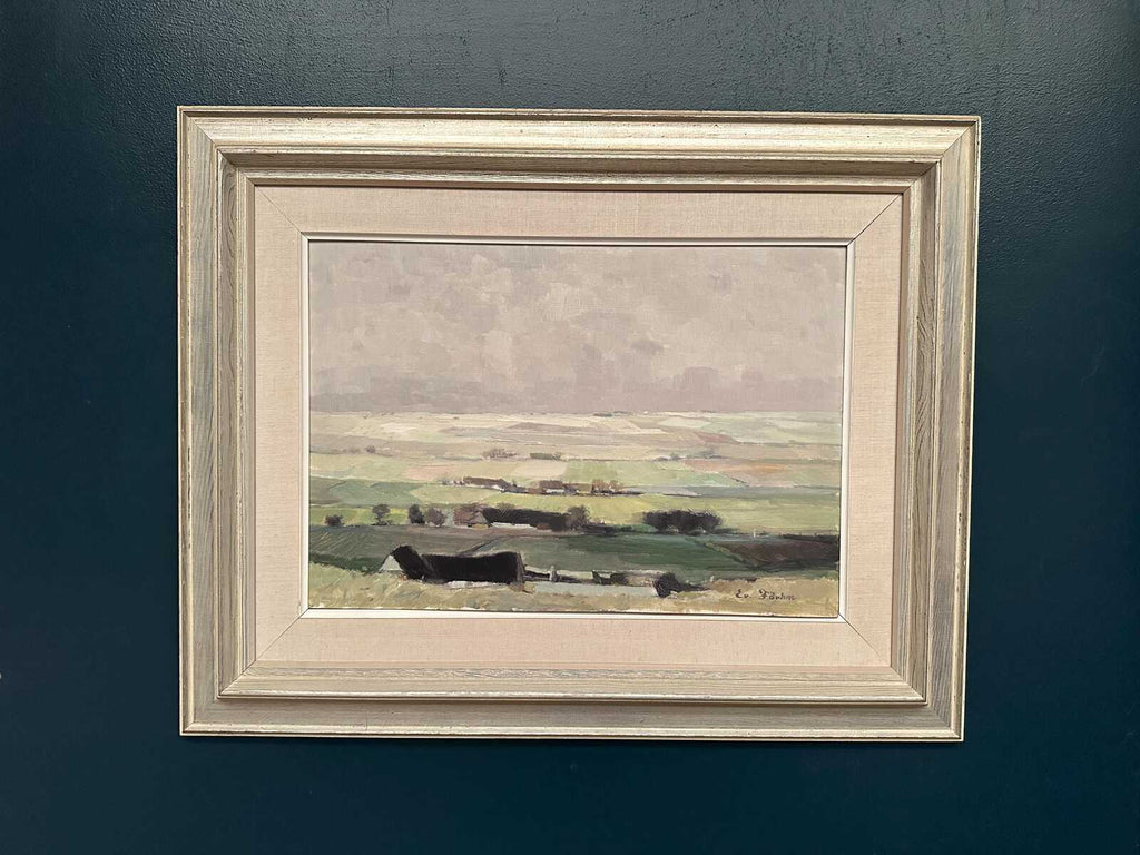 “Scanian Landscape” by Evert Färhm (1901–1971)