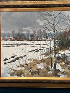 “Landscape” by Gösta Bruno Karlsson (1927–2020)