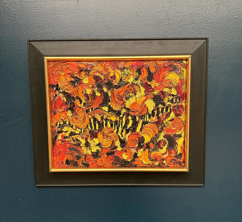 “Flowers” by Sarah Sandberg – Dated 1973