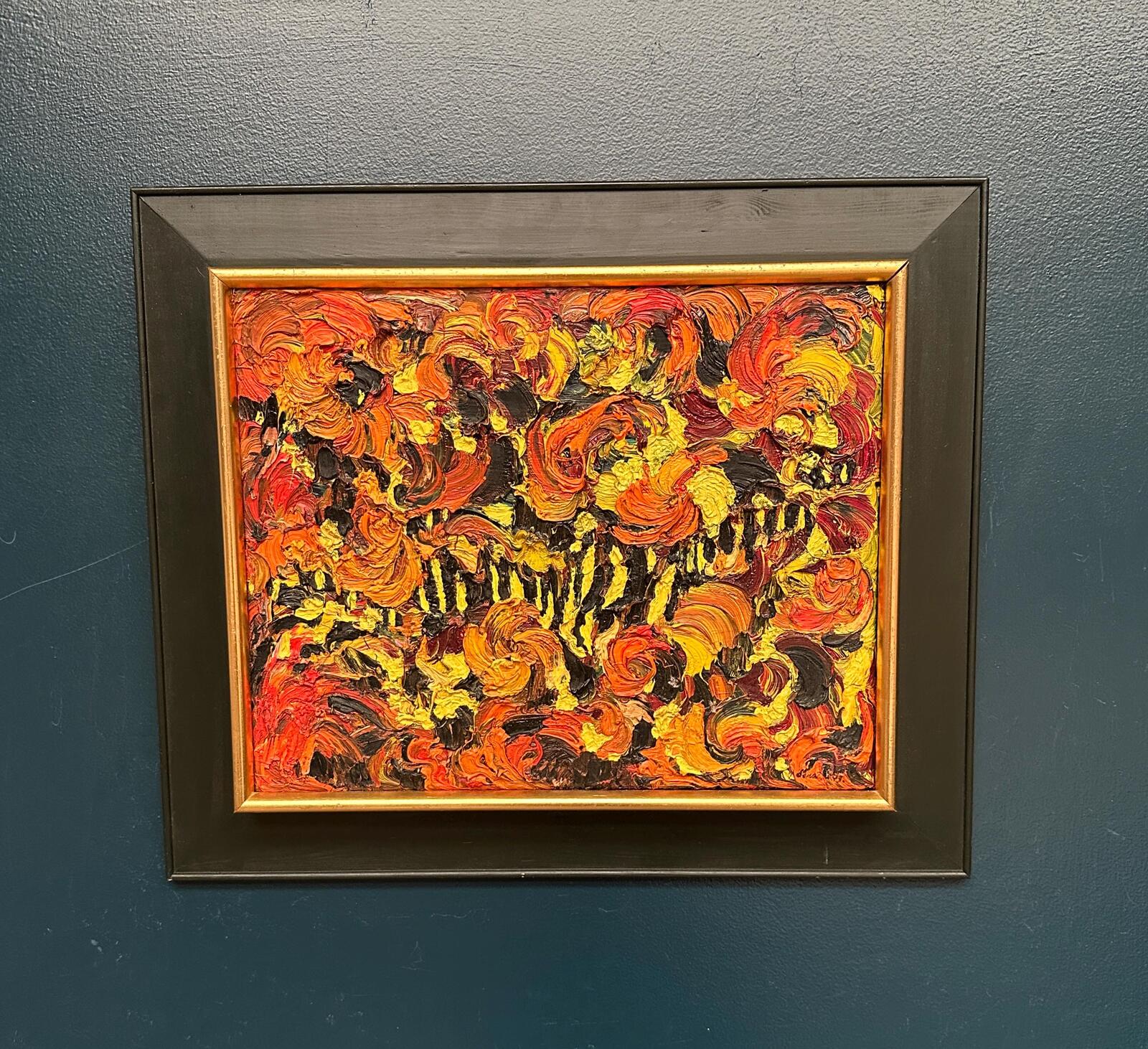 “Flowers” by Sarah Sandberg – Dated 1973