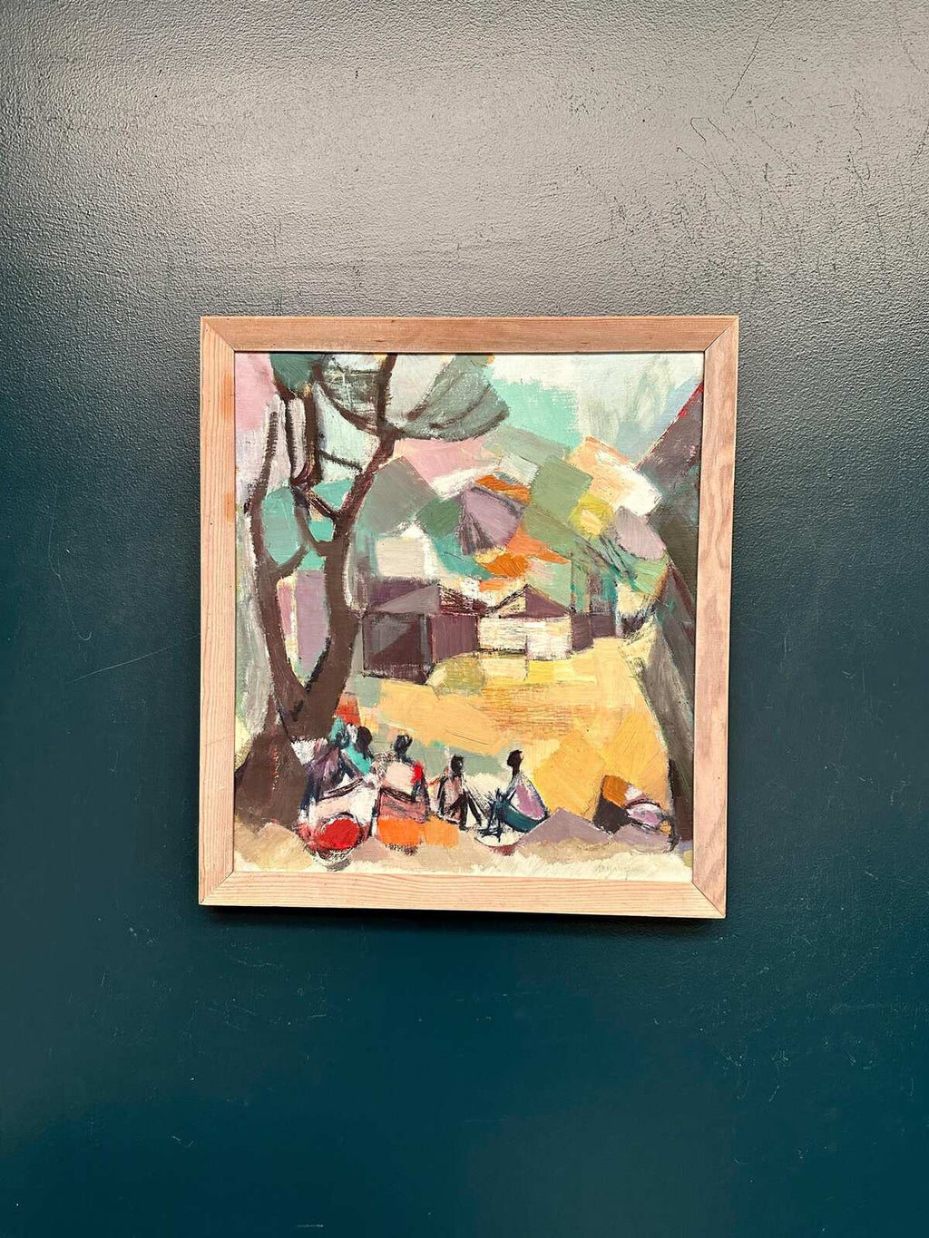 “Figures and Houses” by Brita Hansson