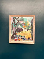 “Figures and Houses” by Brita Hansson