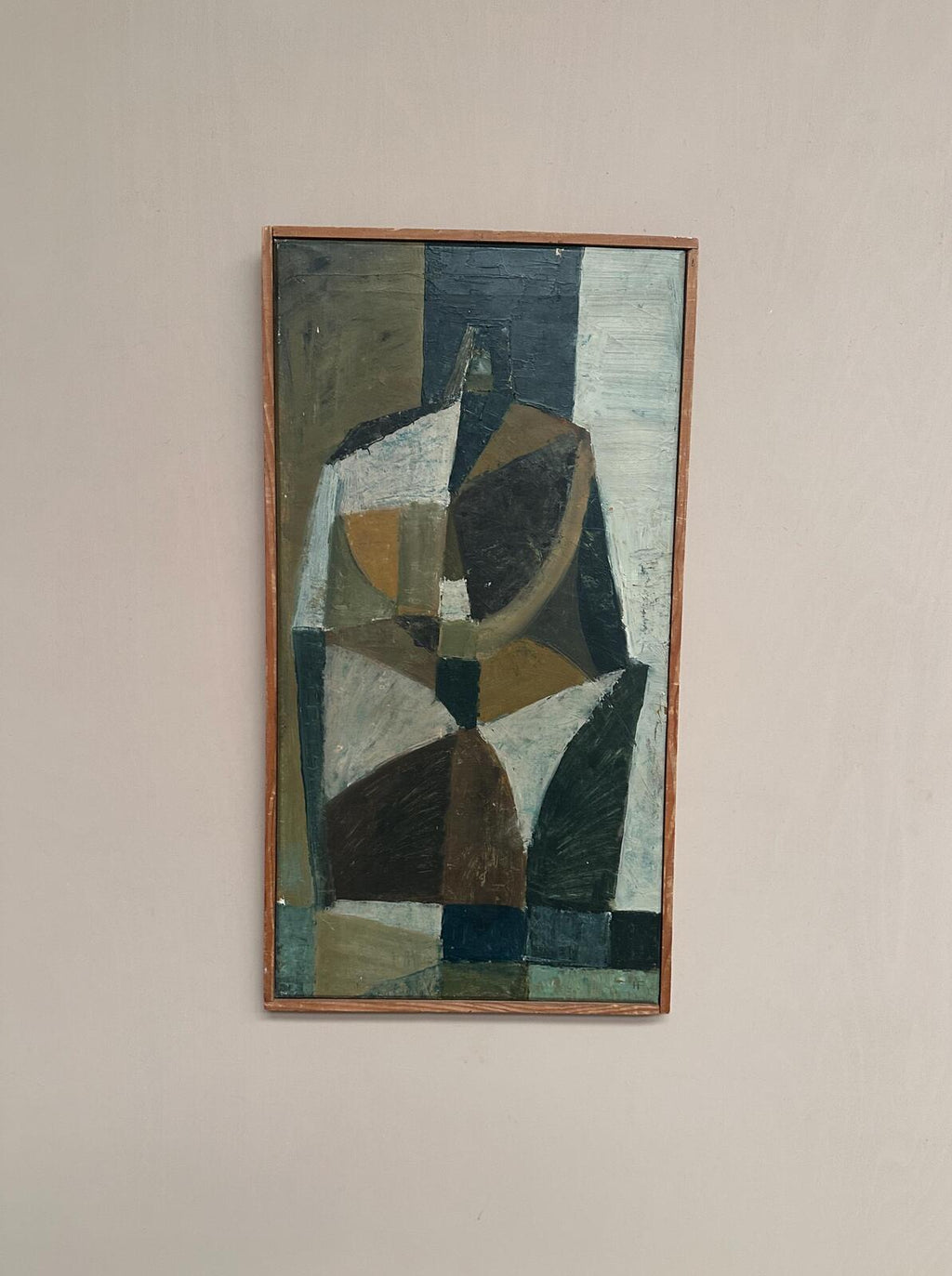 “Abstrakt Komposition” by Hans Fritzdorf (1927–1990)