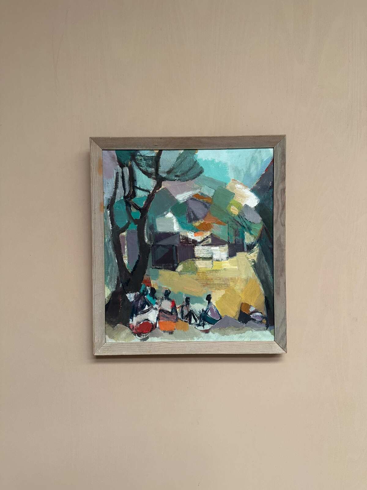 “Figures and Houses” by Brita Hansson