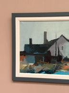 “Huts on the Coast” (Attributed to Kai C.