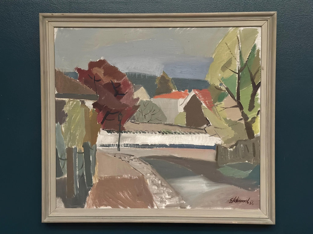 “Landscape” by Bengt Eklund (1916–1989)