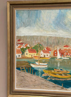 “Coastal Village” by Tage Nillson