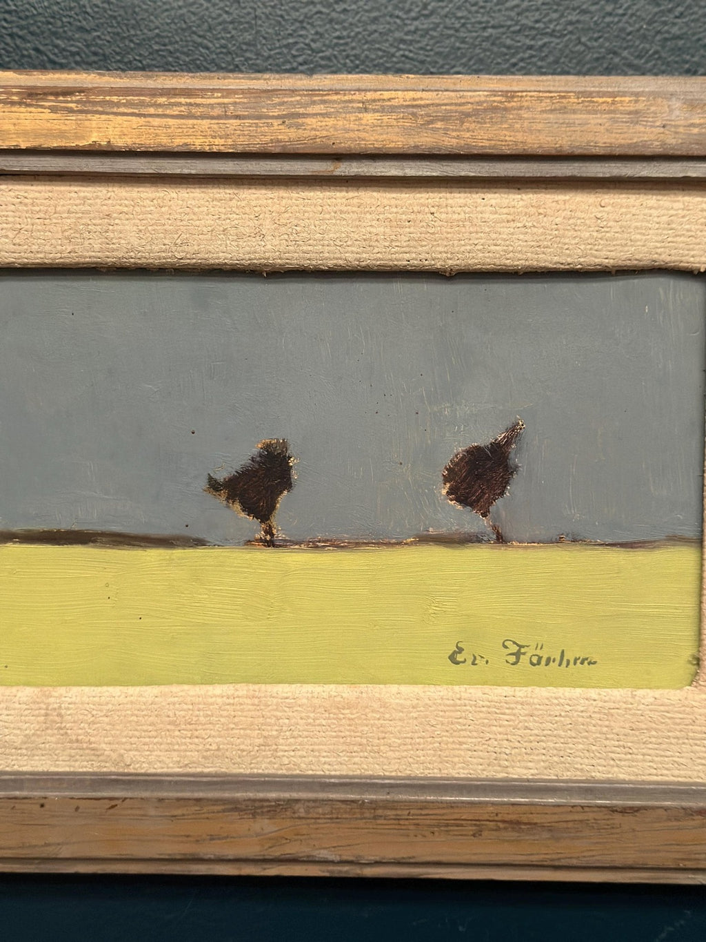 “Scanian Landscape” by Evert Färhm (1901–1971)