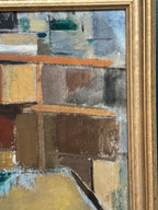 “Cubist Rooftops” by Gustav Adolf Johansson