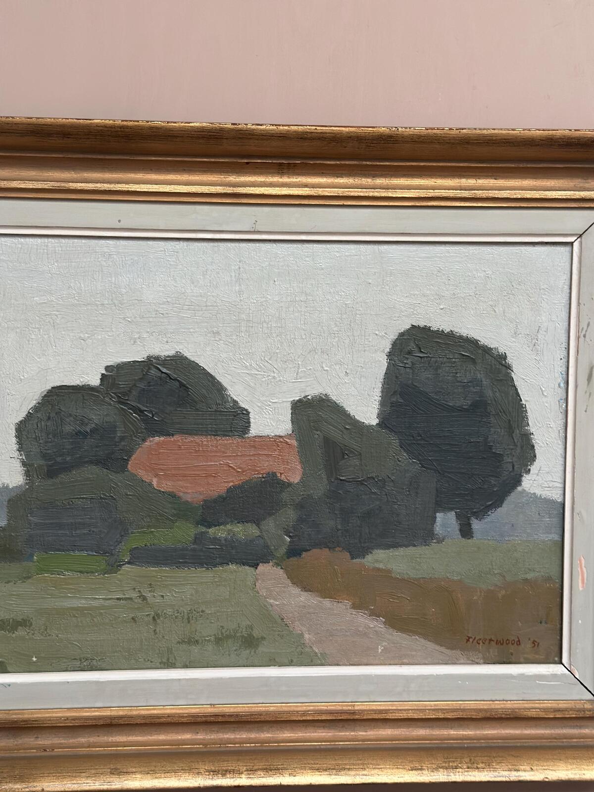 “House and Trees” by William Fleetwood (1915–1993)