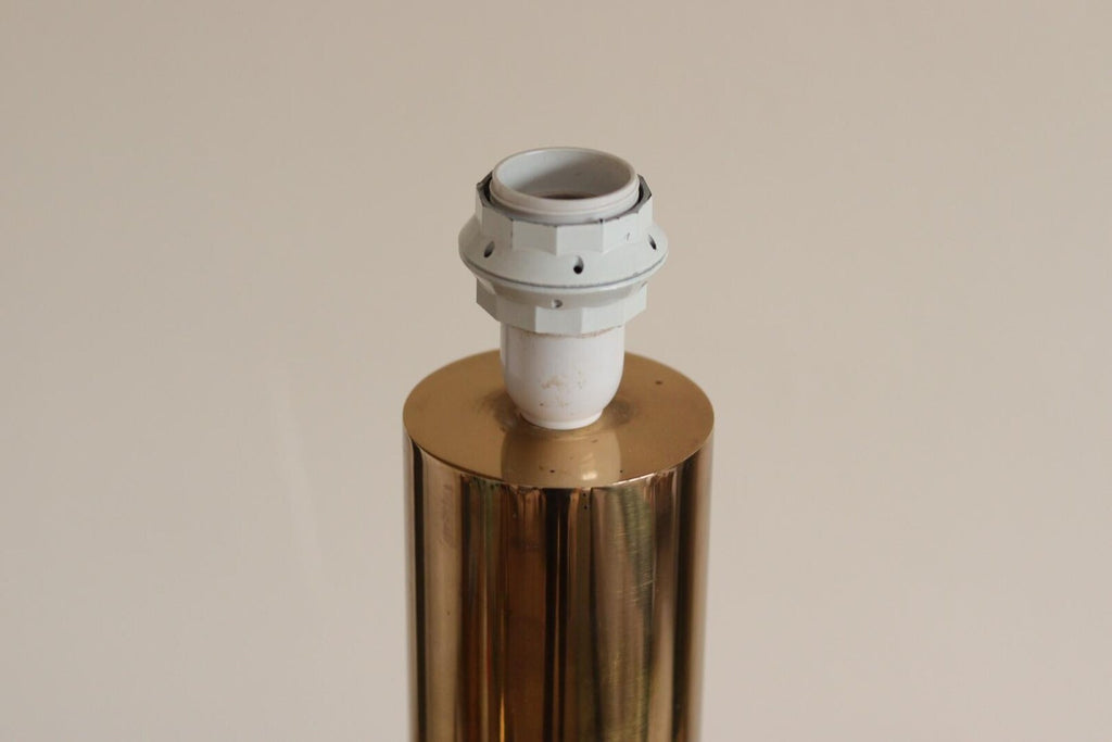 1960's Mid Century Swedish Large Brass Table Lamp by  Bergbom, Model B 010