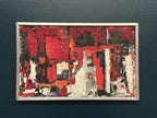 “Cityscape in Red” by Holger Oijens (1907–2004)