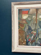 “City Motif with People” by Sven Fritiof Teodor Grandin