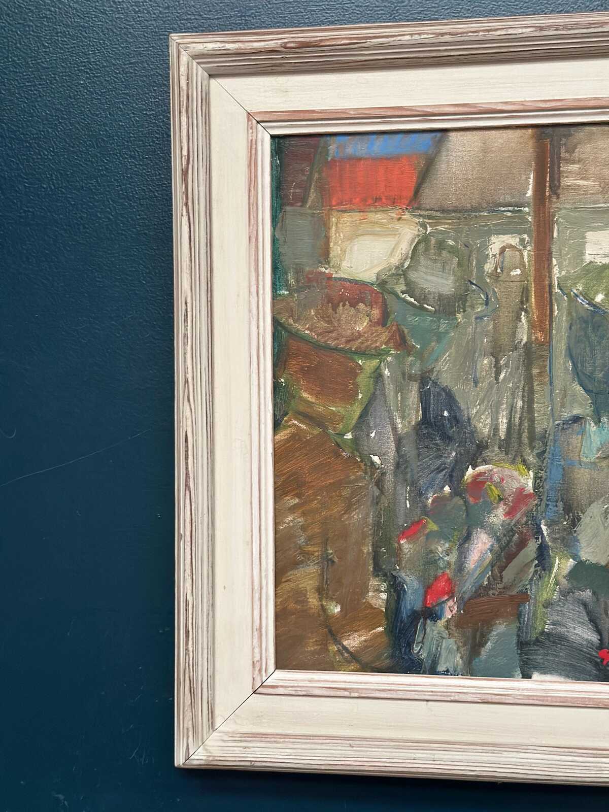 “City Motif with People” by Sven Fritiof Teodor Grandin