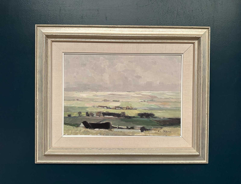 “Scanian Landscape” by Evert Färhm (1901–1971)