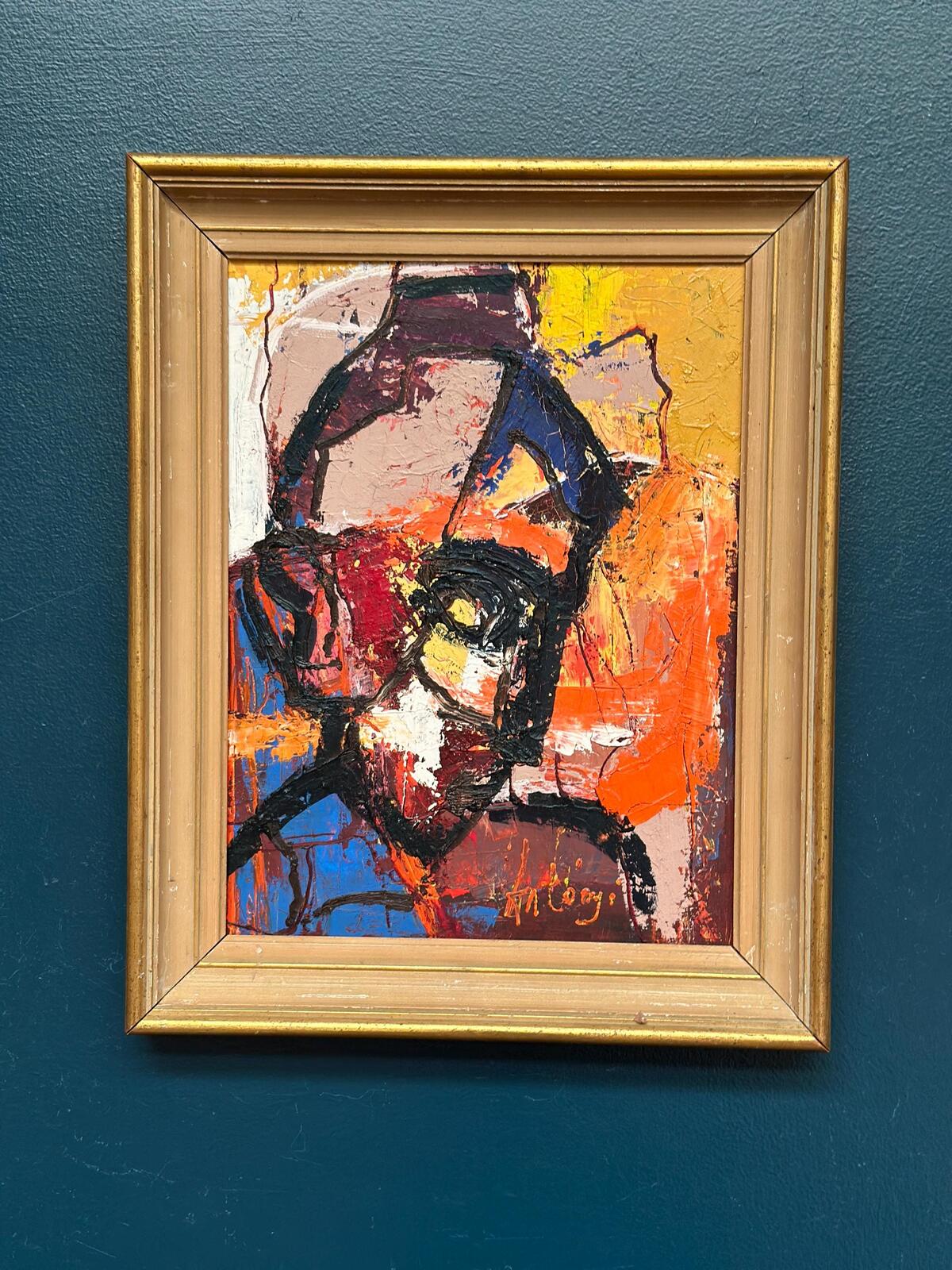 “Composition with Face” by Imre Antonyi