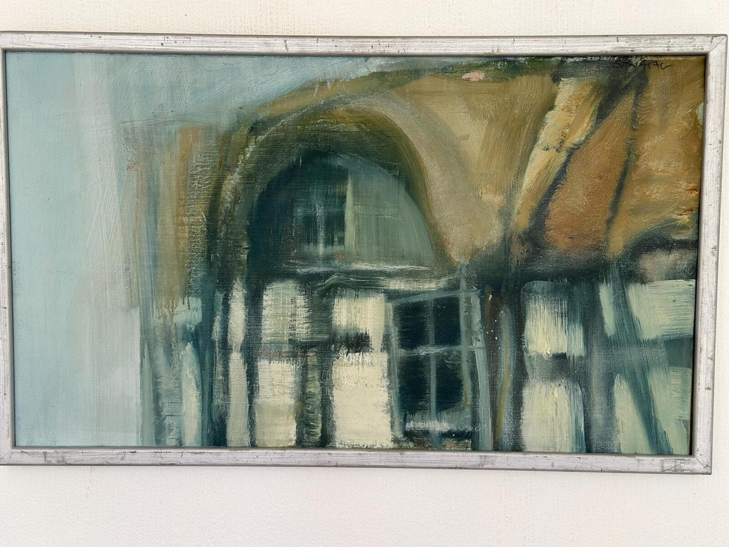 “Thatch‑Roof House” by Sven A
