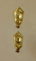 Pair Of Swedish Brass Sconces