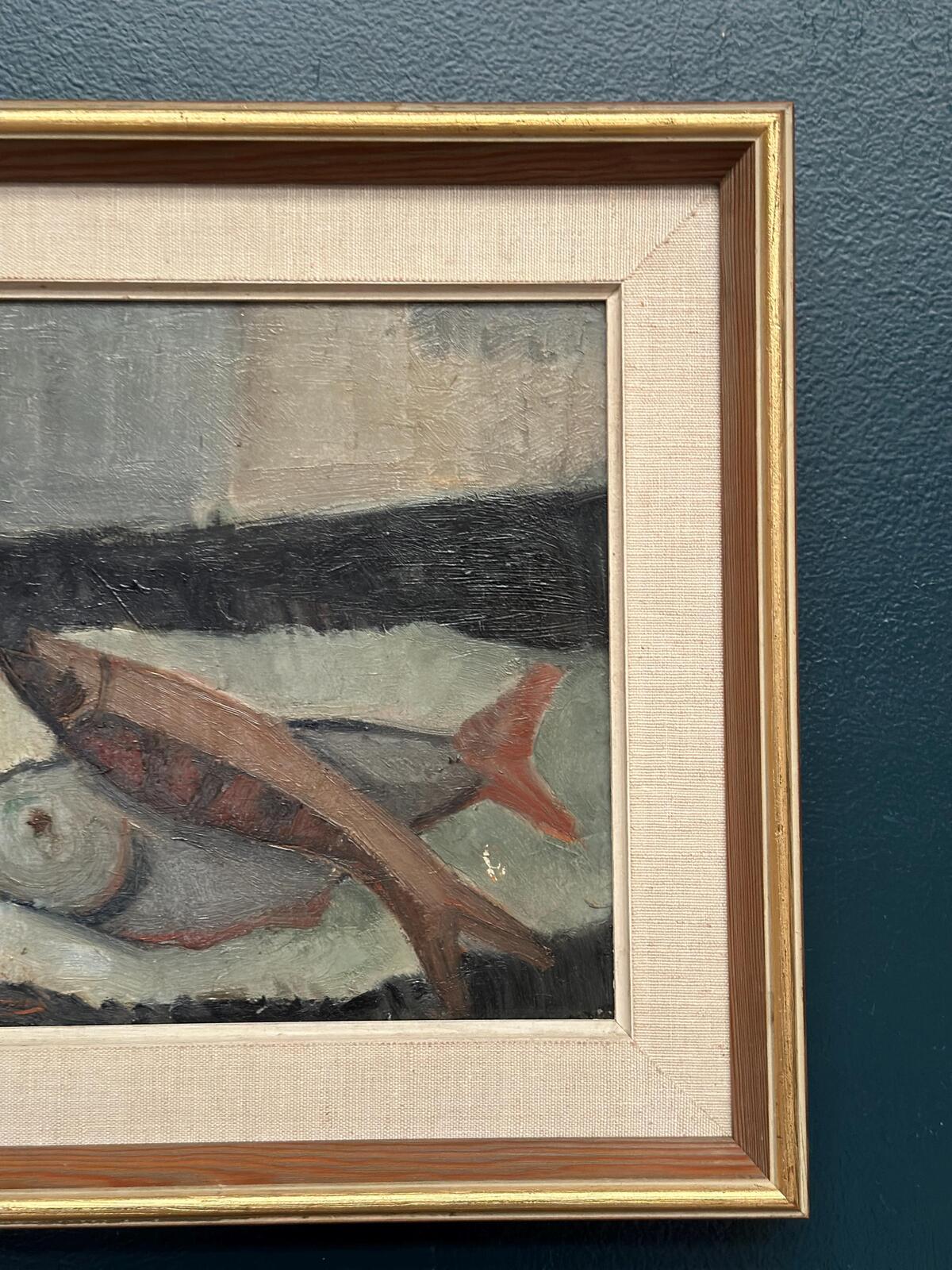 “Still Life with Fish” by Oscar Jonsson