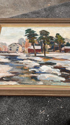 “Winter Landscape” by B. Lundqvist