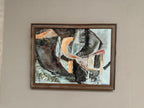 “Abstract Composition” by Eivor Lindberg