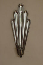 1930's Pair Of Mid Century Swedish Grace Style Pewter Sconces by C.G. Hallberg, Stockholm