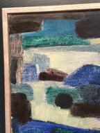 “Blå kust” (Blue Coast) by Bengt Eklund (1916–1989)