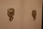 Pair Of Mid Century Swedish Brass Sconces