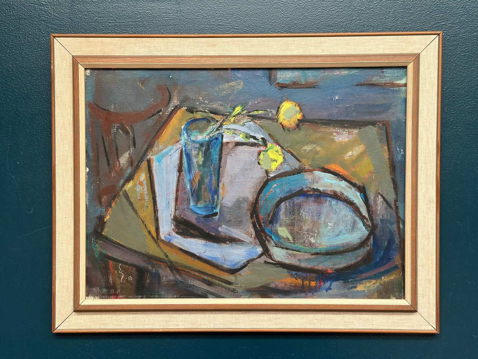 “Nature Morte” by Ernst Grundvig (1920–1994)