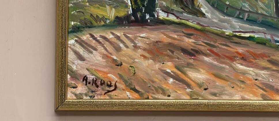 “Landscape” by Alexander Roos (1895–1973)