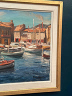 “Boats in the Harbor” by Ellis Wallin