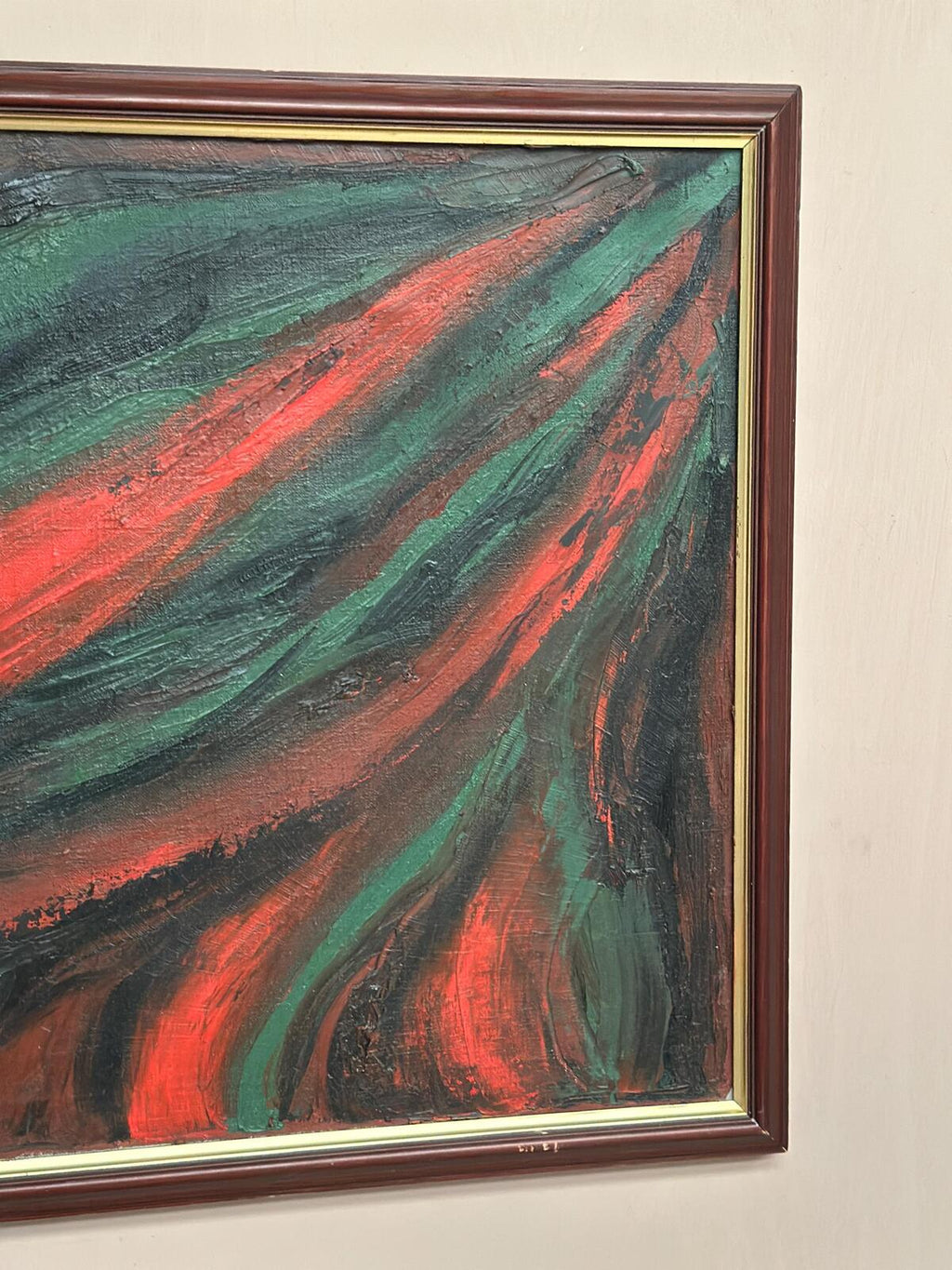 Abstract Expressionist Composition