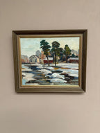 “Winter Landscape” by B. Lundqvist
