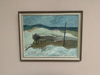 “Winter Landscape, Österlen” by E. O. Jonza