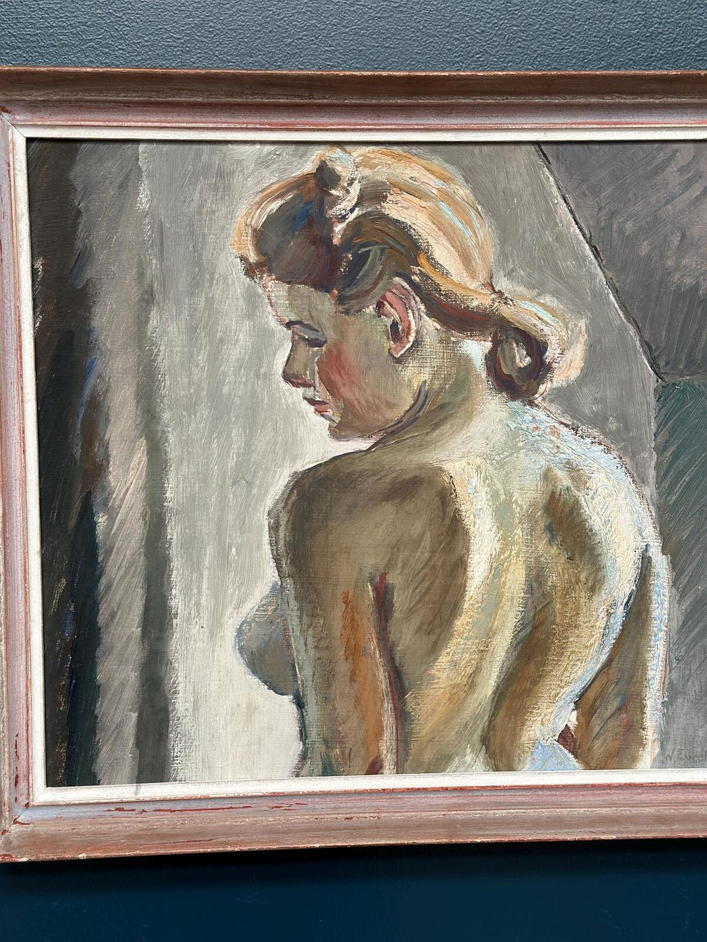 “Woman from Behind” by Waldemar (Walle) Ewetz
