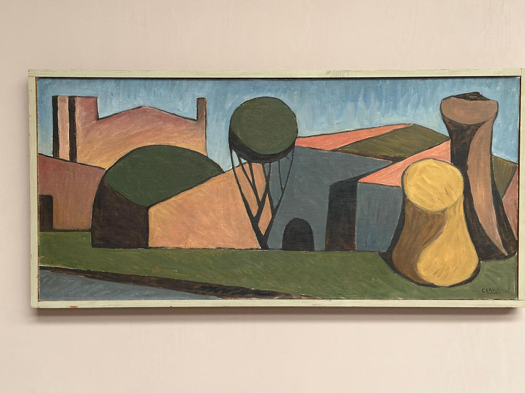 "Spansk By" by Emil Clahr (1905–1983)