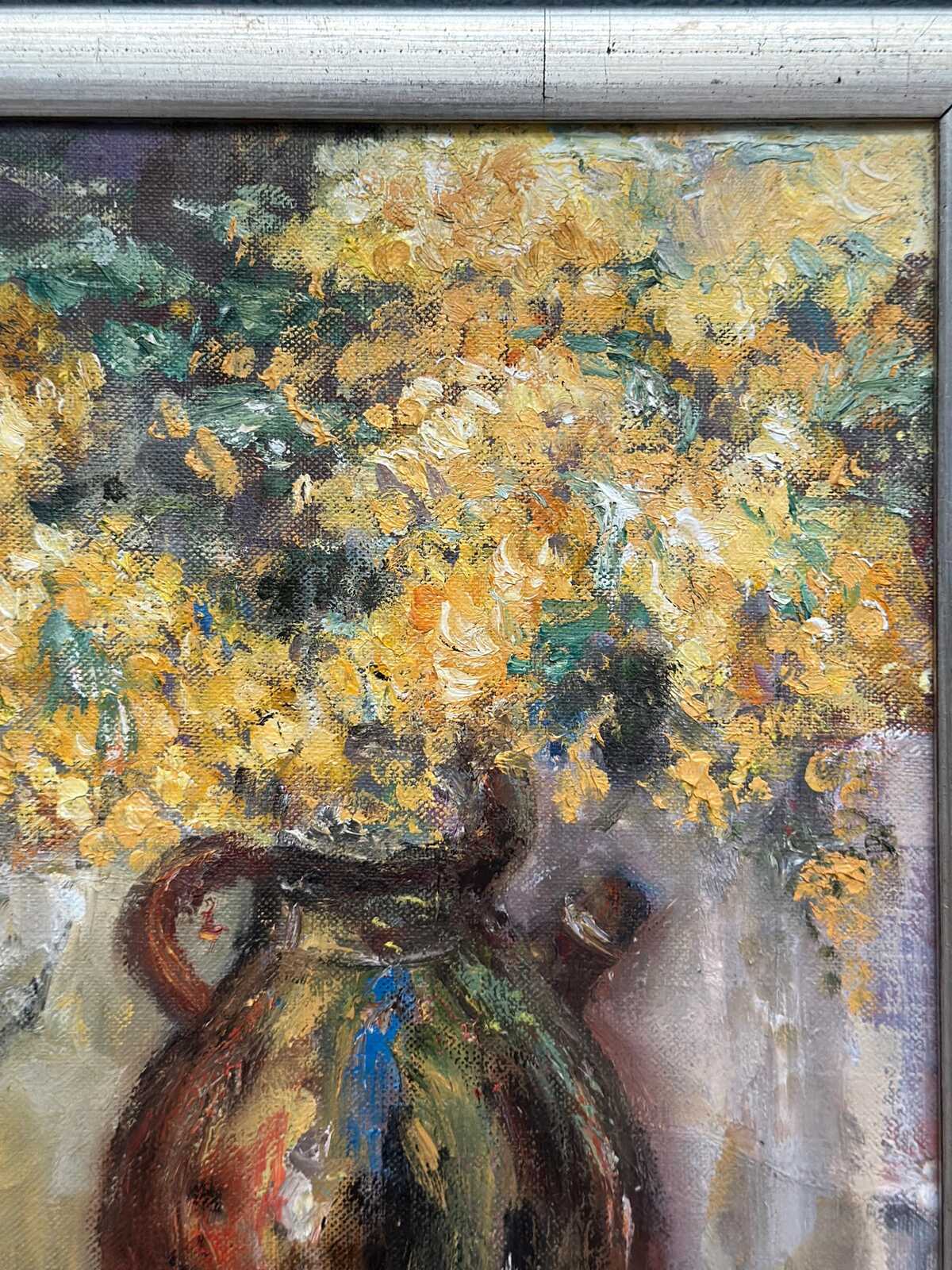 “Vessel with Mimosa” by Monica Gilhorn