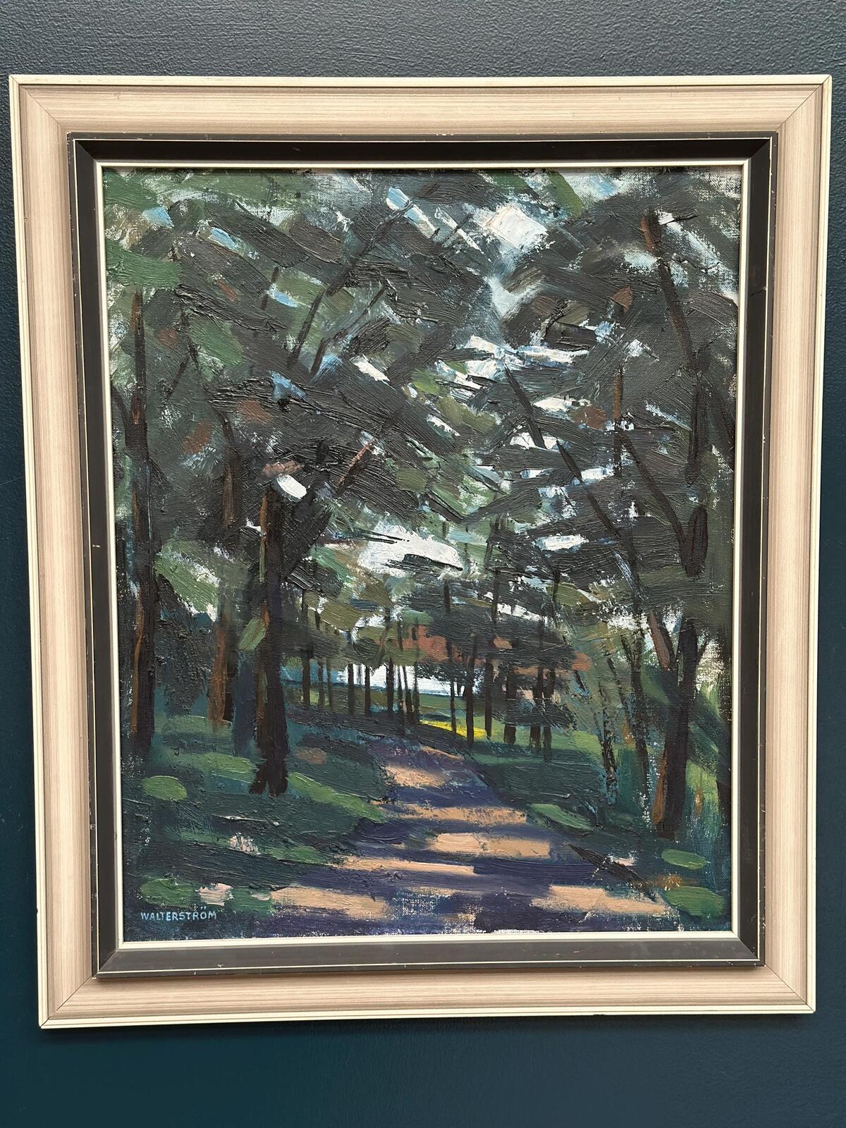 Forest Road III By Ingvar Walterström (1920–1988)