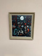 “Interior with People”