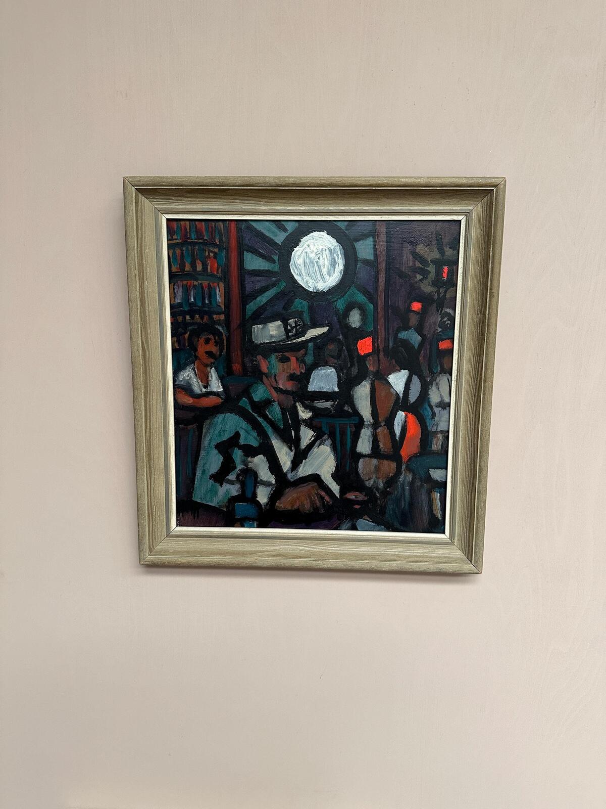 “Interior with People”