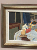 “Stilleben med kaffekannor” by T. Ahlm