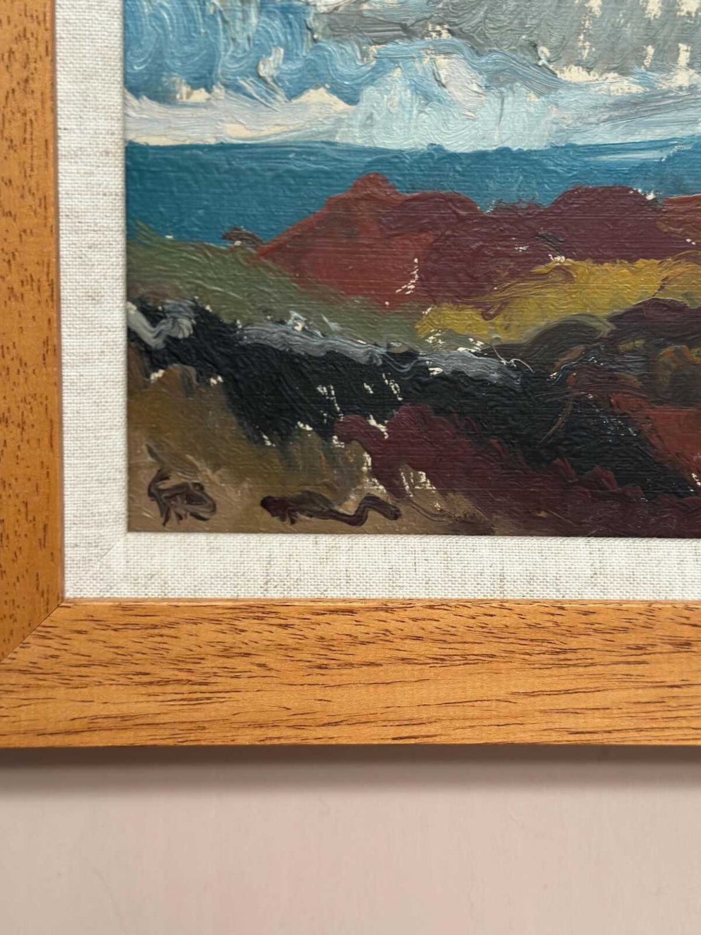 “Landscape” by Göran Brunius (1911–2005)