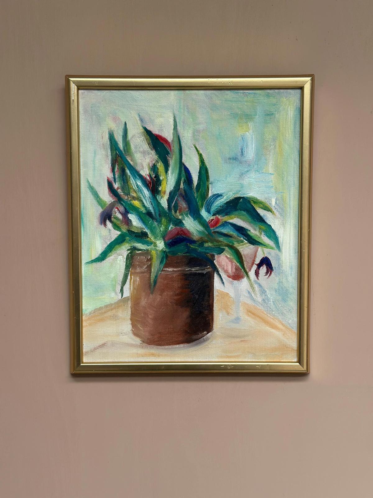“Vase with Plant”